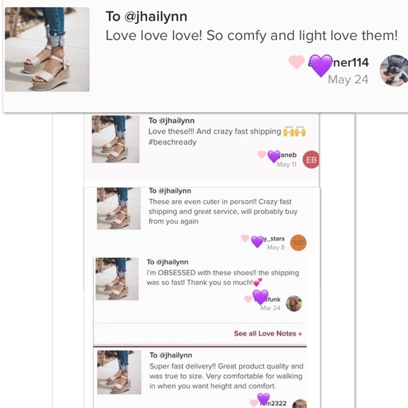 Espadrille Wedge scalloped natural Sandal - Picture 8 of 10